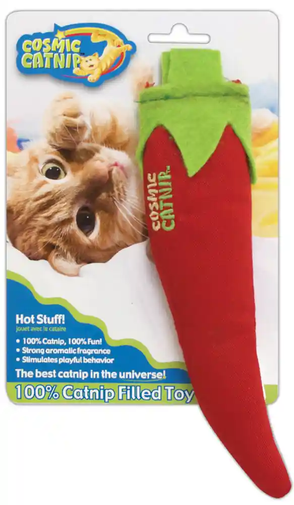 Cosmic Chili Pepper Hot Stuff Red