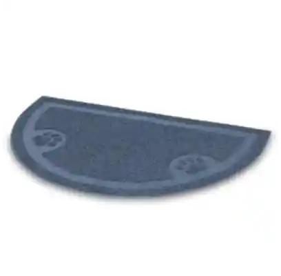 Petmate Litter Mat Half Circle Blue Large