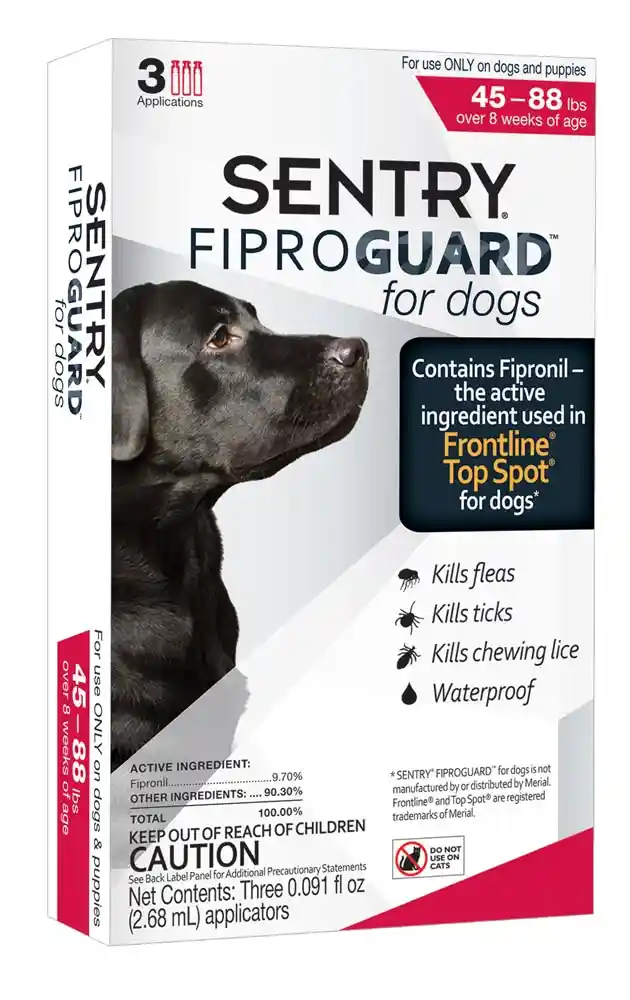 Fiproguard Dog 45-88 Lbs 3 Pack