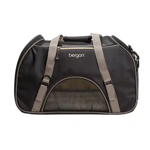 Comfort Carrier, Black And Brown, 19" L X 10" W X 13" H