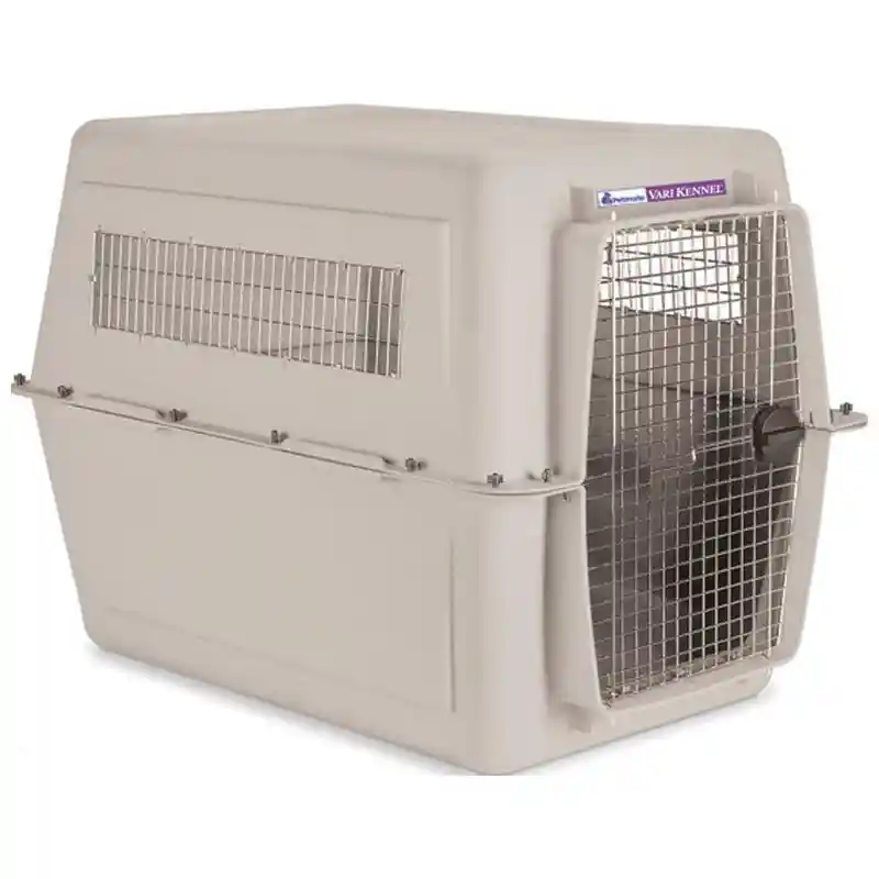 Vari Kennel Giant Bleached Linen 48"x32"x35"