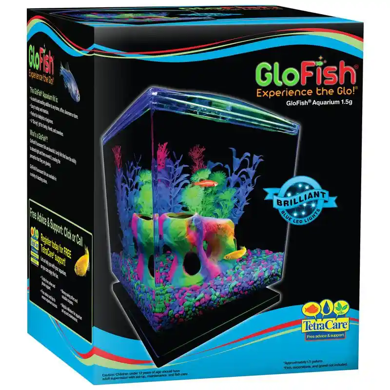 Tetra Glofish Aquarium Kit 1.5 Gallon