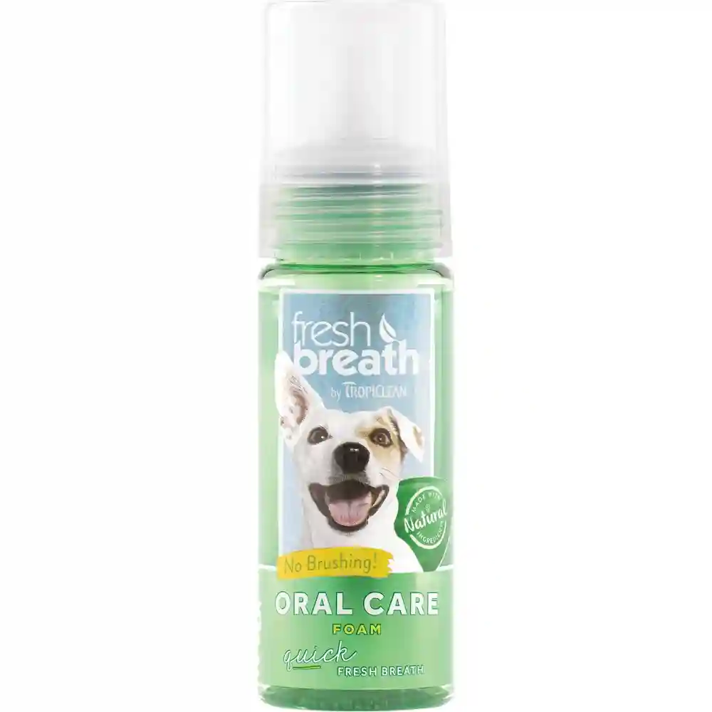 Fresh Breath Mint Foam For Dogs & Cats 4.5-oz