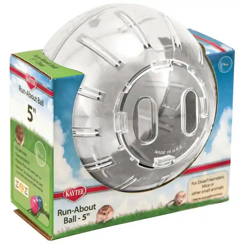 Hamster Run-about Ball Mini 5" Clear