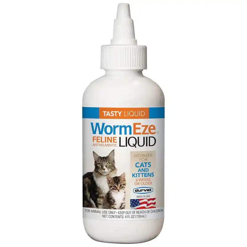 Wormeze Feline Anthelmintic Liquid 4 Ounce