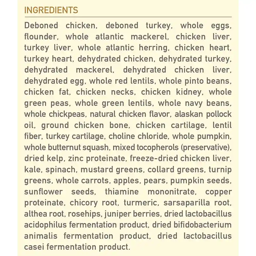 Dry Cat Food, Cat & Kitten, Biologically Appropriate & Grain Free 4-lb