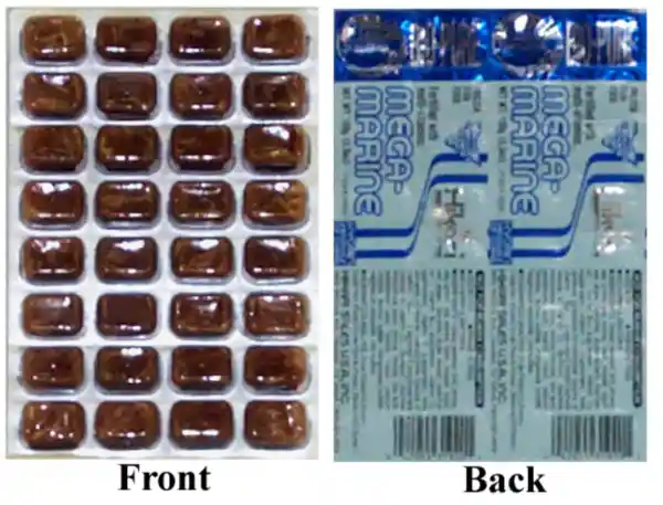 Hikari Frozen Mega Marine Cubes 3.5 Oz