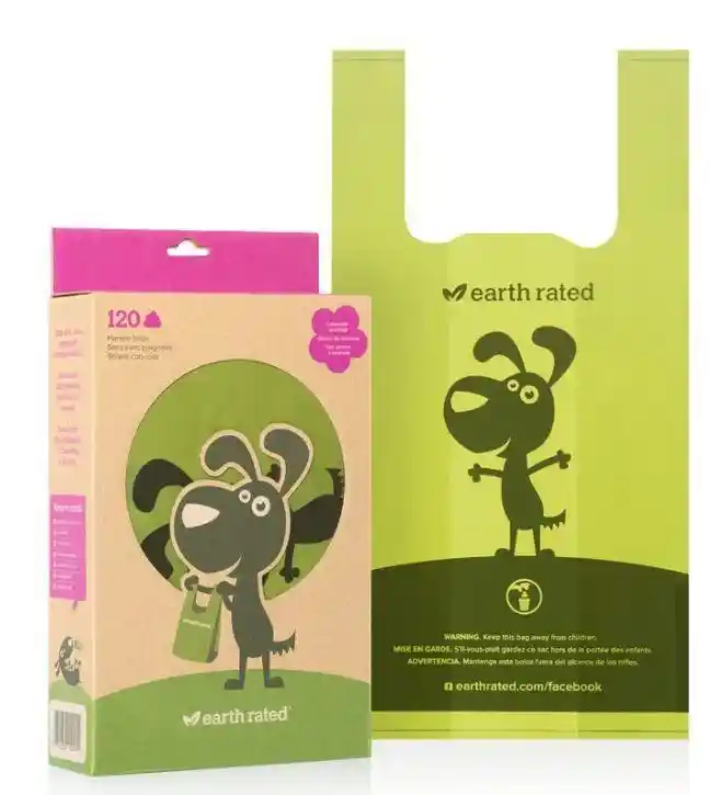 Lavender-scented Handle Bags 120-count Poop Bags With Handles, 120-count Box