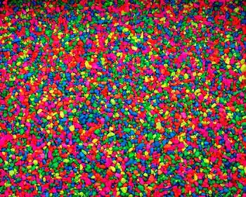 Perma Glo Neon Rainbow Gravel 5 Lbs