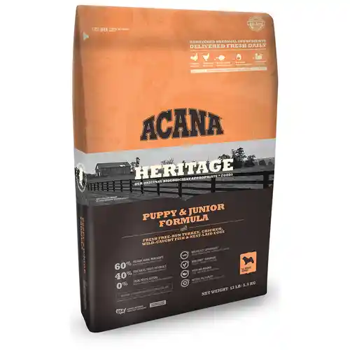 Acana Heritage Pup & Jr. 13 Lbs