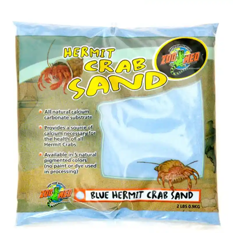Zoo Hermit Crab Sand Blue 2 Lbs