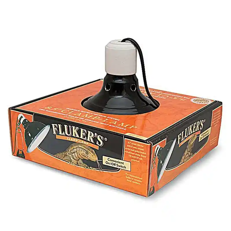 Fluker's Repta-clamp Dome 8.5" W/ Switch