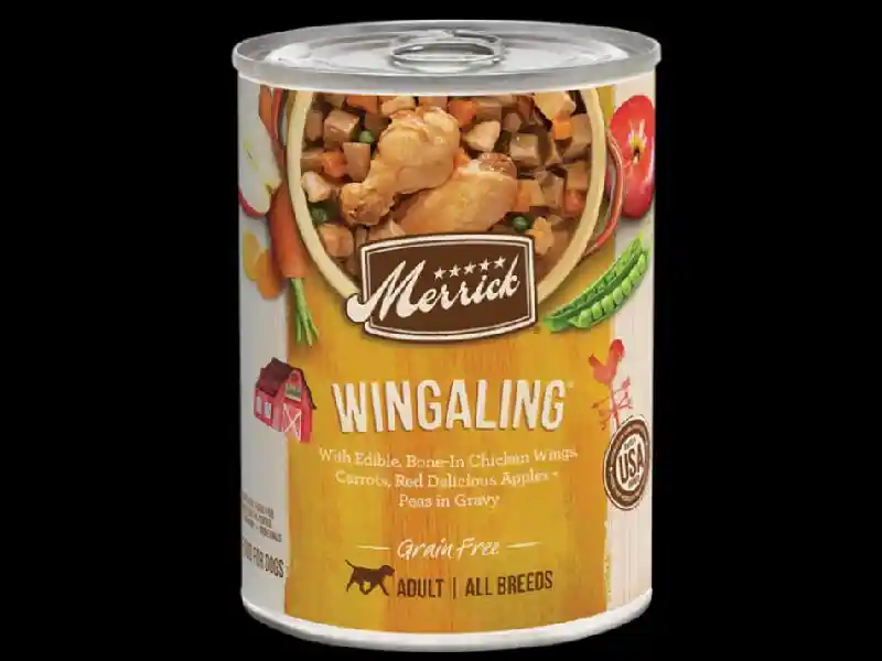 Grain-free Wingaling Canned Dog Food 13.2-oz
