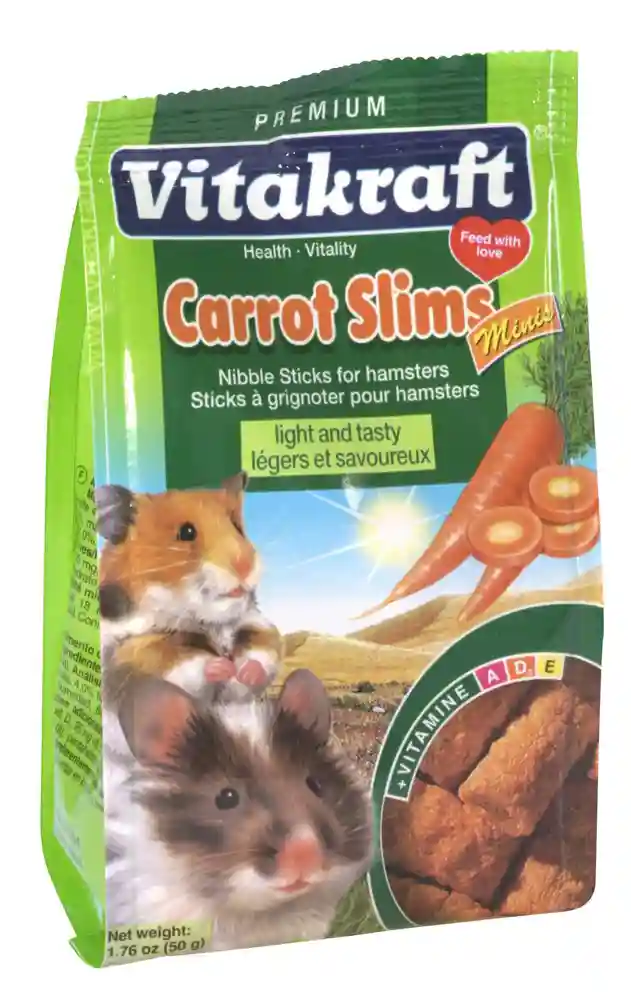 Vita Hamster Mini Carrot Slims 1.76 Oz