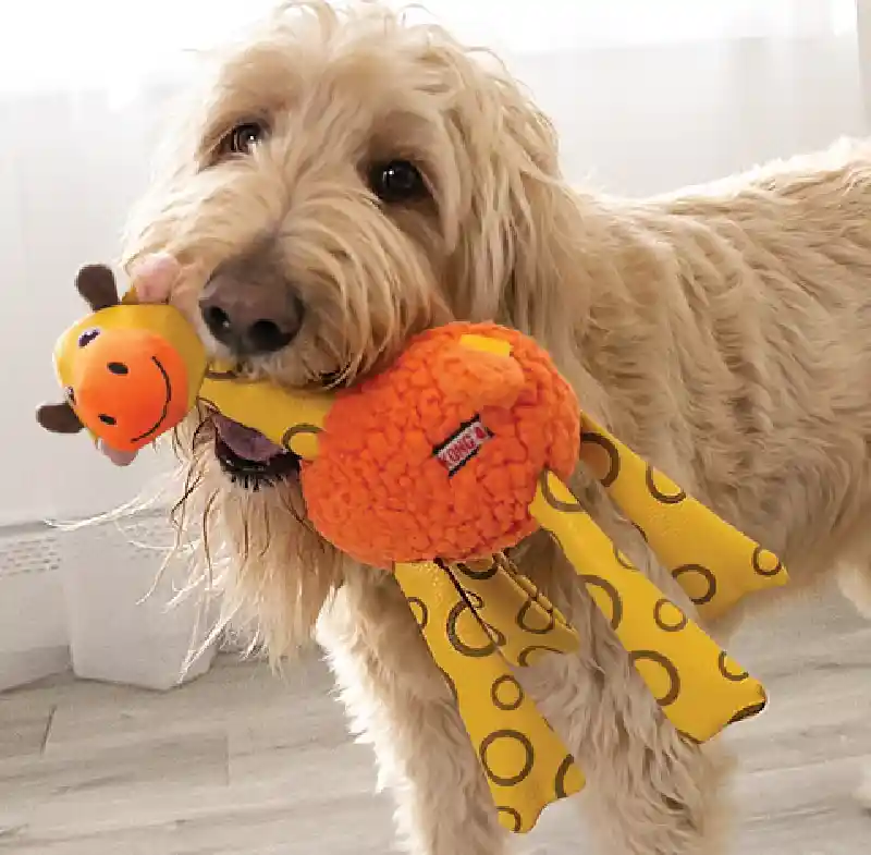 Kong Floof Shaker Giraffe Xs/sm