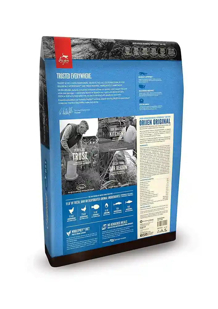 Dry Dog Food, Original, Biologically Appropriate & Grain Free 4.5-lb