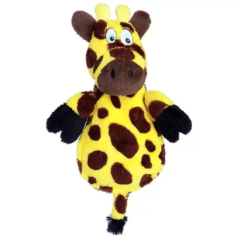 Hear Doggy Flattie Giraffe With Chew Guard Purple Mini