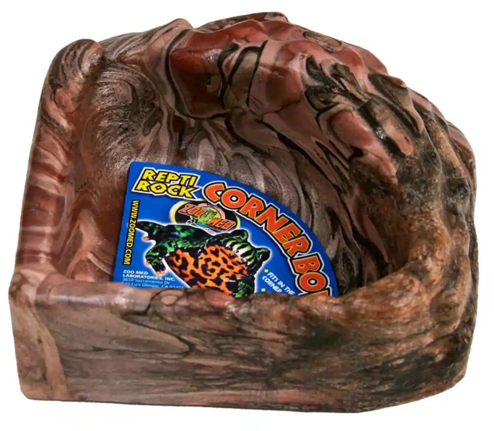 Repti Rock Corner Water Dish Small