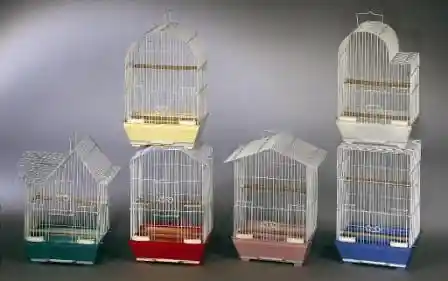 Parakeet Economy Cage Assorted 6 Pk