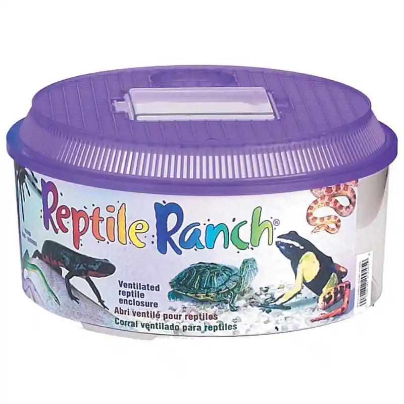 Reptile Ranch Round W/lid