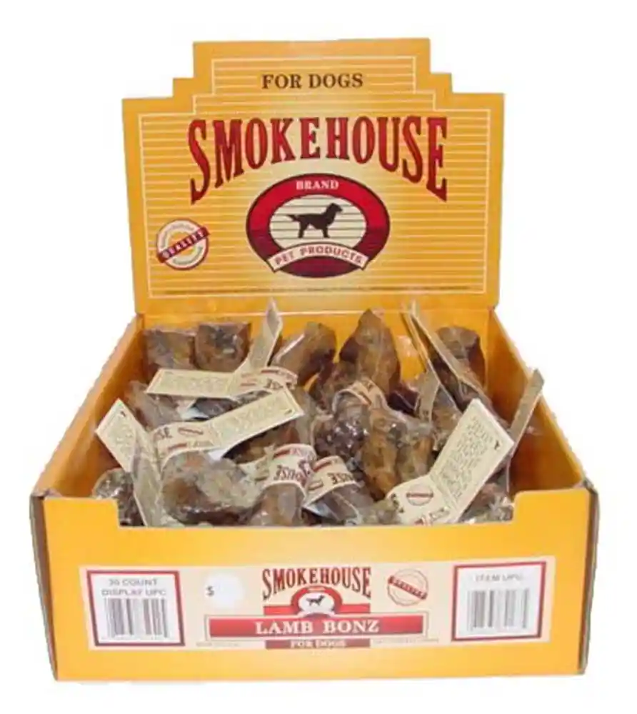 Smokehouse Lamb Bonz Shelf Display Box 30ct