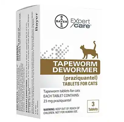 Tapeworm Dewormer Cat 3ct