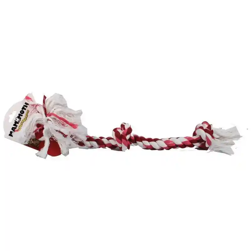 Flossy Chews Three Knot Tug Multi Large
