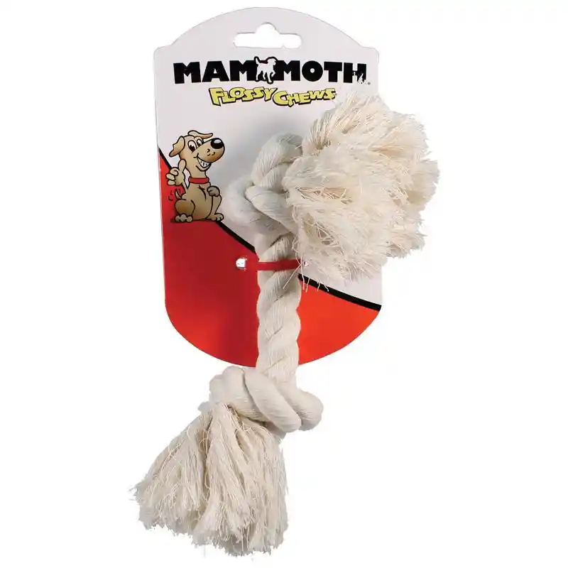 Flossy Chews Rope Bone White Small