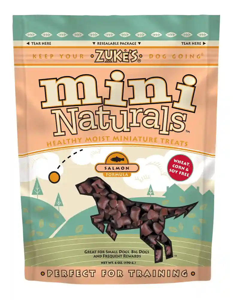 Mini Naturals Salmon Dog Treats 6-oz
