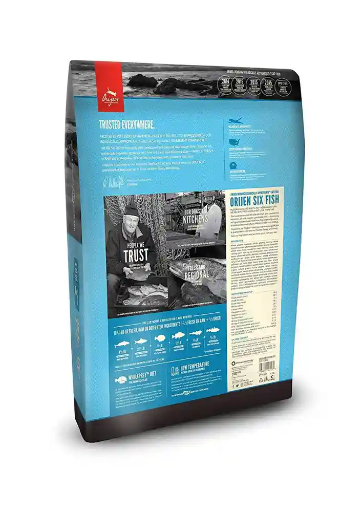 Dry Dog Food, Six Fish, Biologically Appropriate & Grain Free 4.5-lb