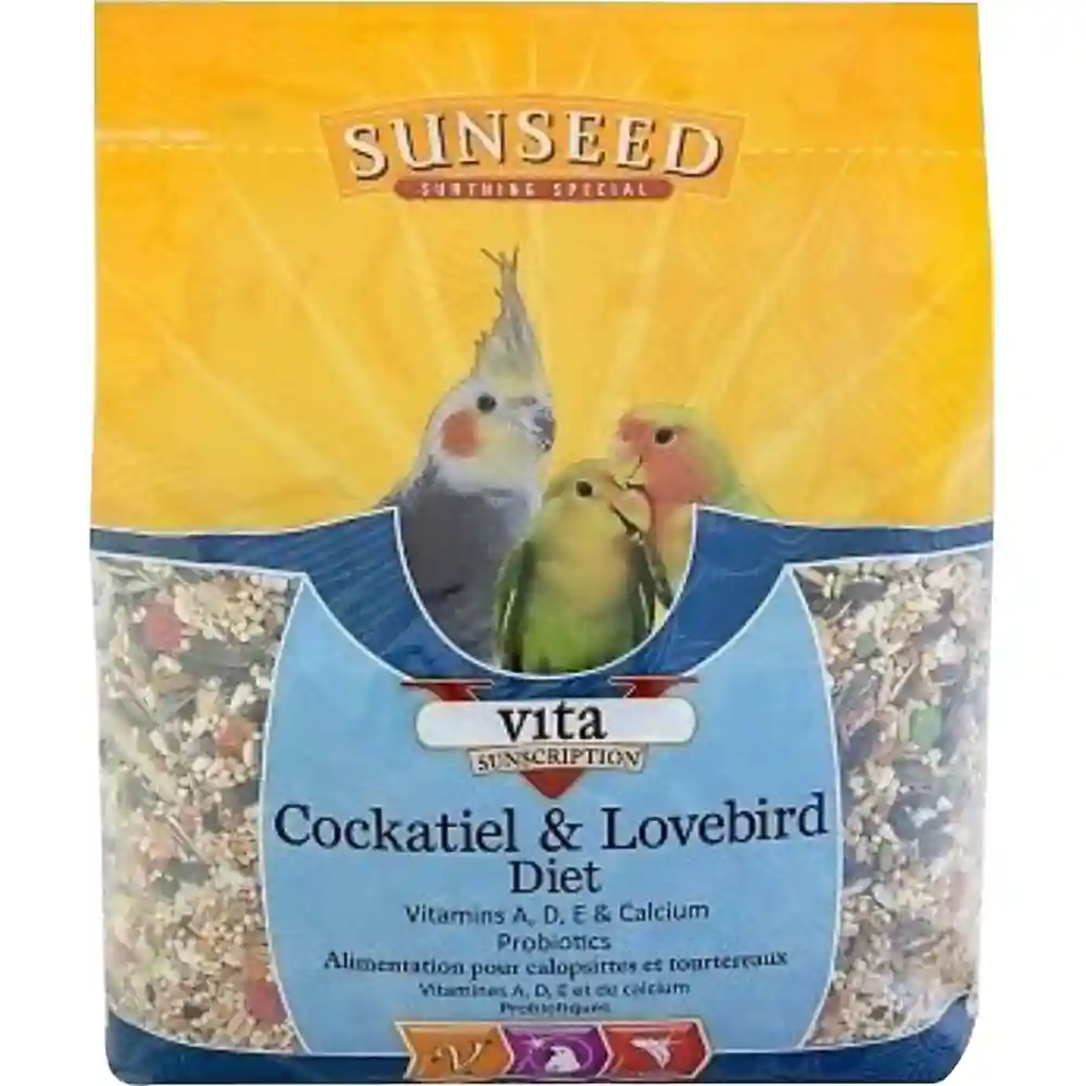 Vita Sunscription Cockatiel & Lovebird Formula 5 Pound