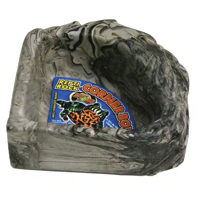 Zoomed Repti Rock Corner Water Dish Large