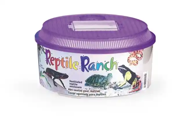 Reptile Ranch Round W/lid