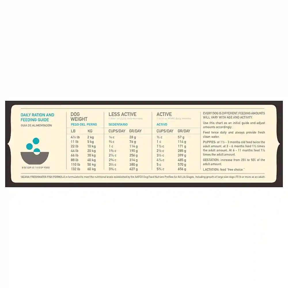 Heritage Dry Dog Food, Freshwater Fish, Biologically Appropriate & Grain Free 4.5-lb