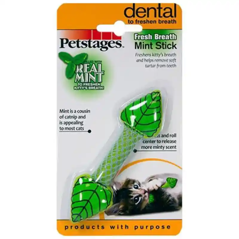 Fresh Breath Mint Stick Cat Toy