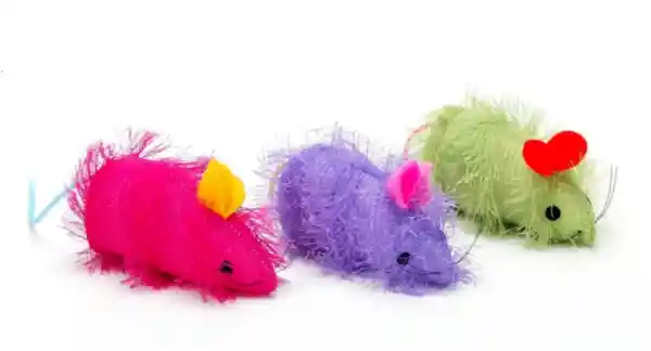 Catnip Shaggy Mouse