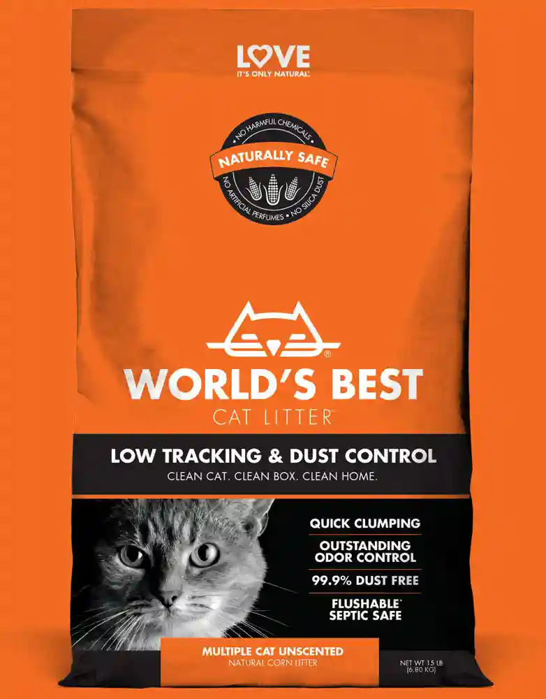 World's Best Litter Low Tracking 15 Lb