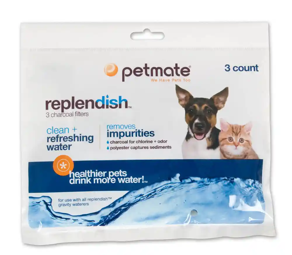 Petmate Filter Replendish 3 Pack