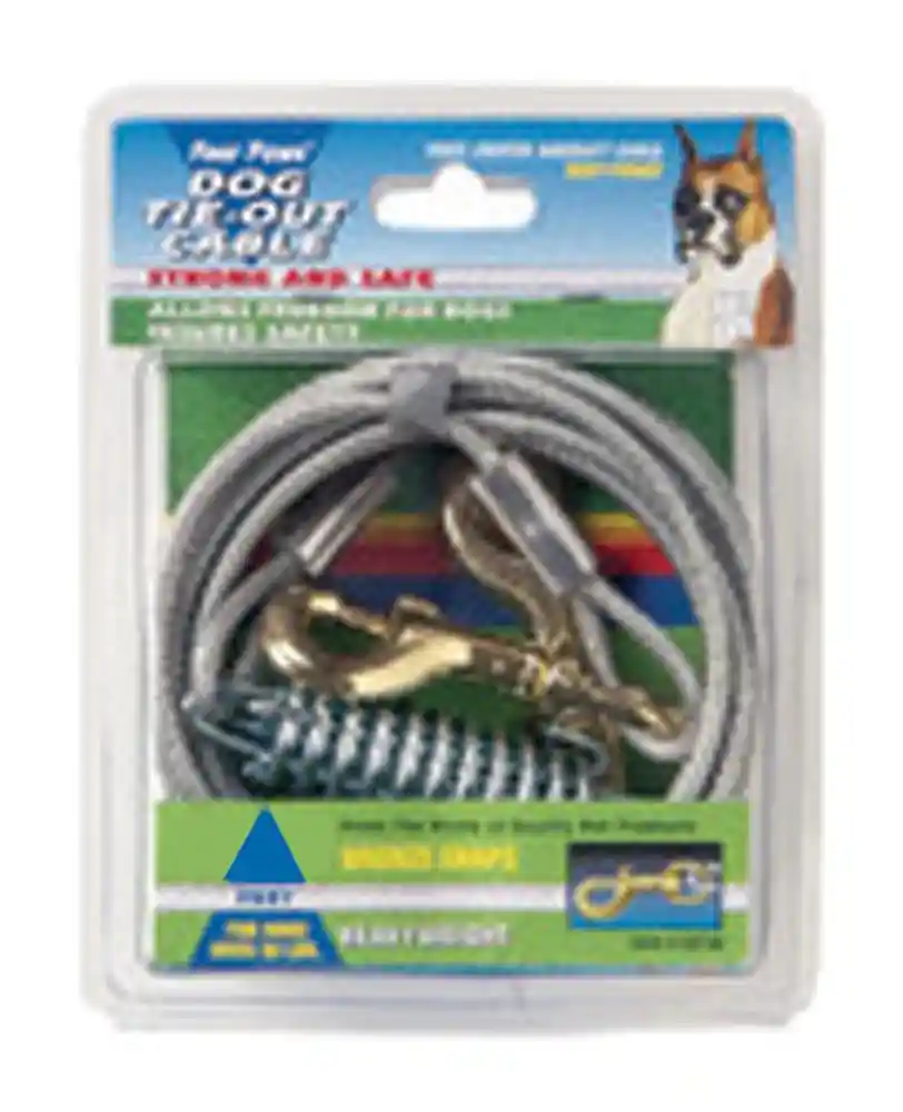 Cable Tieout 1750lb 15' Silver