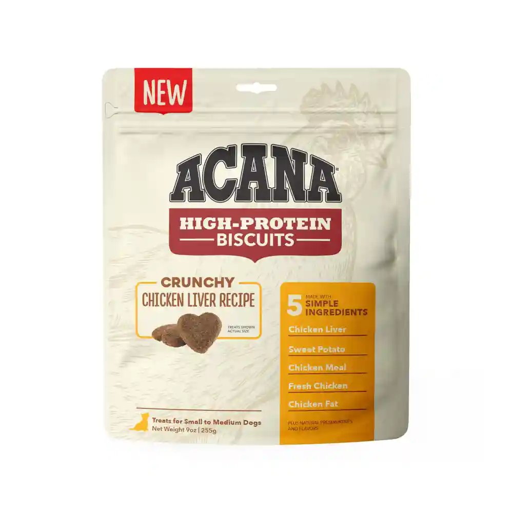 Acana Bisc Chick Liver Lg 9 Oz