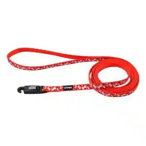 Reflective Leash, Bones And Triangles, 3/8" X 06'