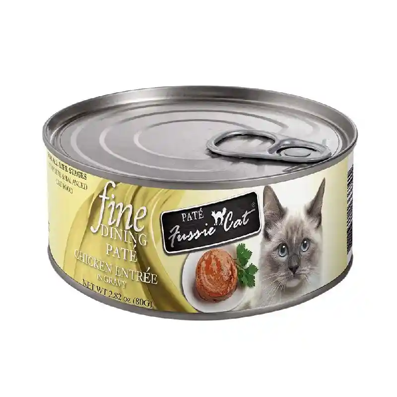 Fussie Cat Fine Dining Gf Ckn Pate Can 2.82-oz