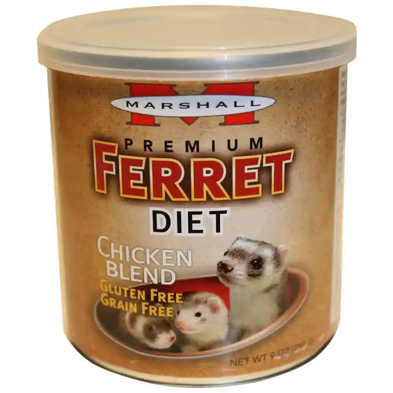 Marshall Premium Chicken Blend Ferret Diet Chicken 9 Oz