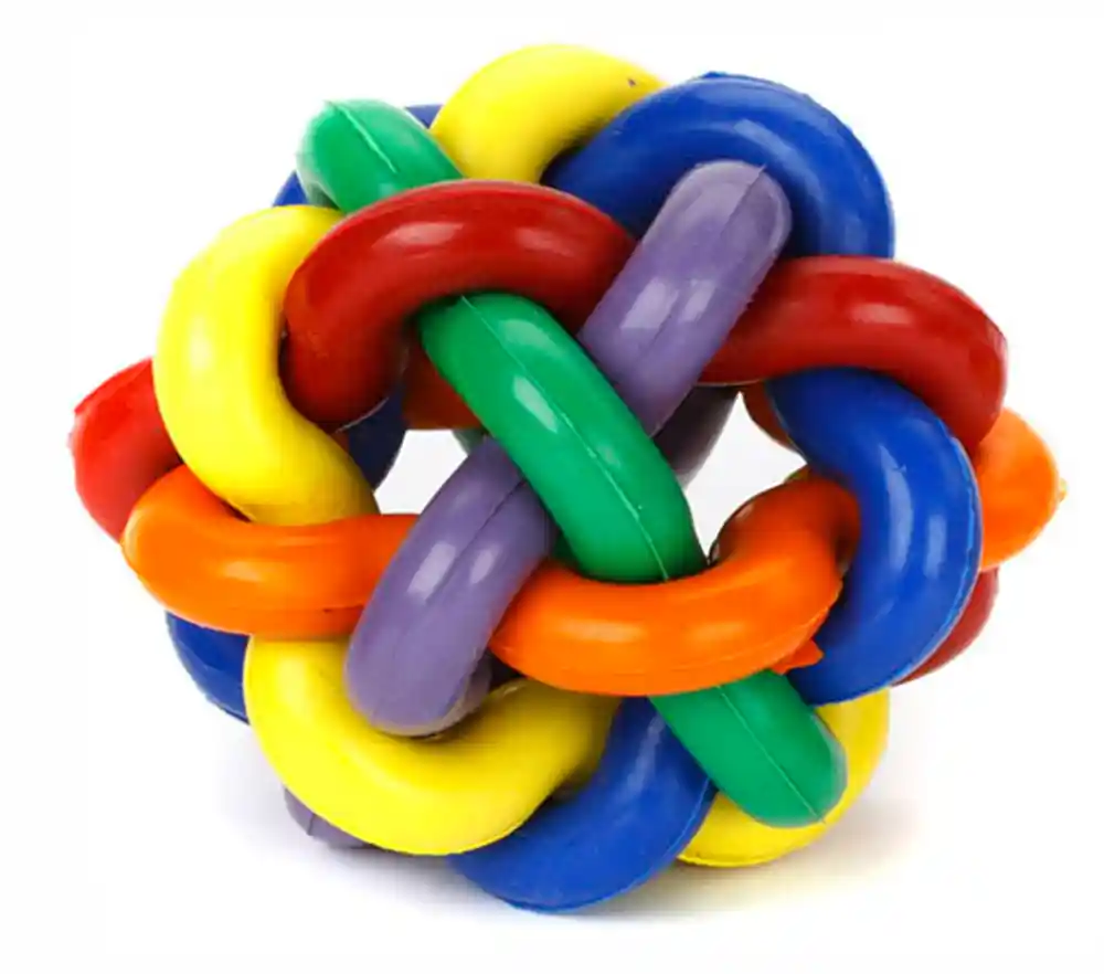 Multi-pet Nobbly Wobbly Ii Rubber Ball Large