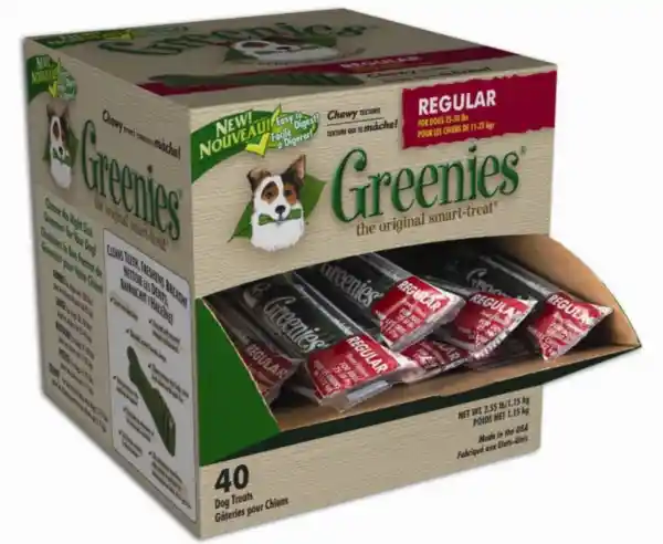 Greenies Dog Regular Single Merchandiser 18 Piece