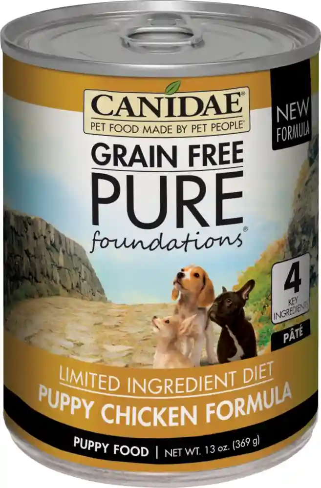 Grain-free Pure Foundations Puppy Formula With Chicken Canned Dog Food 13-oz