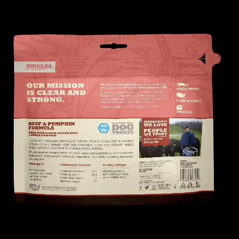 Acana D Fzd Trt Bf Pmpkn 3.25 Oz