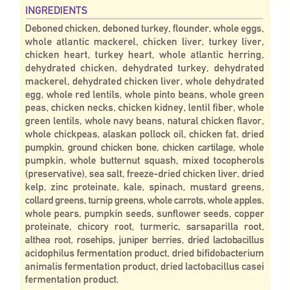 Dry Dog Food, Puppy Large, Biologically Appropriate & Grain Free 25-lb