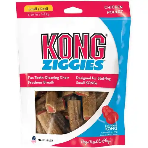 Kong Ziggies Large 8 Oz 6 Ct