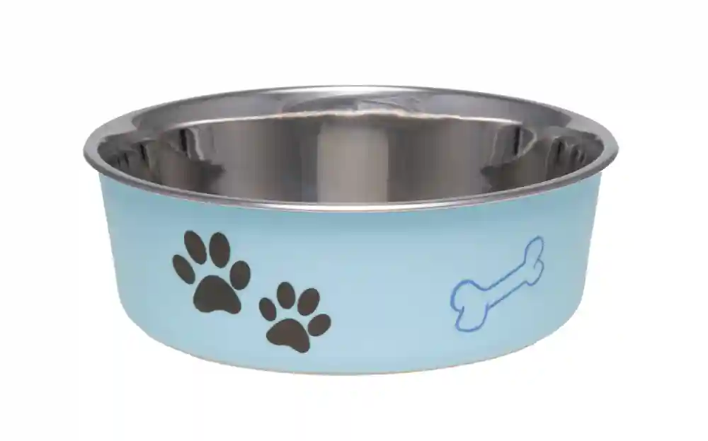 Loving Pets Bella Bowl Murano Blue Medium